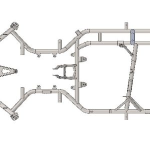 LE MANS MOTORSPORT DD2 FRAME PAROLIN RED