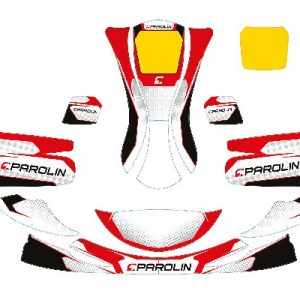 PAROLIN MOTOTSPORT STICKER KIT MINI DYNAMICA BODYWORKS 2022