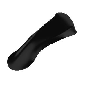 FRONT PANEL EUROSTAR MINI DYNAMICA 017-BP-72-BLACK