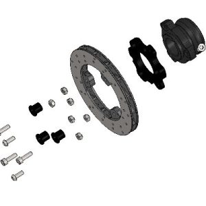 BRAKE DISC 149MM FLOATING COMPLETE