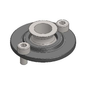 STANDARD ECCENTRIC EVO FORSTUB AXLE 0 SPHERE M10 LOWER